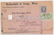1868.02.24. Helyi levél WIEN/HABSBURGGASSE. 1554. tétel 1867. Ausztria. 1553. tétel 1867. Ausztria. 10kr. 1552.