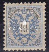 1867-es és 1880-as kiadású Hírlapbélyeggel bérmentesítve. Érkezési bélyegzővel. / 1890. 07. 18. Austrian newspaper sent to BUDAPEST.