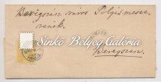 219-283 273. tétel 1874.Távolsági levél nyomtatványként feladva. BUDAPEST-BEREGSZÁSZ 274. tétel 276. tétel 1874. 07. 29. Távolsági levél.