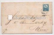 Between BUDAPEST-HALMI. Franked with 4x5 kr. Engraved stamps 1874. 09. 04. Ajánlott levél. HOLDMEZŐVÁSÁRHELY-BUDAPEST között. 5kr.