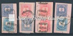 Szürke színű. / 1874. Coloured-numbered krajcar 20kr. With A13 perforation. Greycoloured. 1874. Színesszámú krajcáros 2kr. 291.