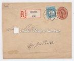 Between VESZPREM-GYOR. Franked with a 1889. black-numbered 15kr stamp. 1893.07.05. Távolsági levél. BUDAPEST/VÁR - PÁRIZS. 3kr-os zárt levelező lap, 2x5kr-os díjkiegészítéssel bérmentesítve. / 1893.