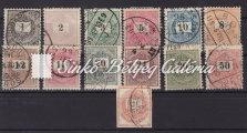 Feketeszámú krajcáros. Hírlapbélyeg. Katalógus érték: 45 000HUF / 1899. Black-numbered krajcar. Newspaper stamp. Catalog value: 45 000HUF. 1899. Postai szállítólevél TRENCSÉN-VERBÓ 368.