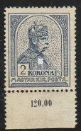 Katalógus érték: 31 000 HUF / 1908. Turul, 30f.