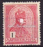 369-449 414. tétel 1908. Turul, 1k. Kikiáltási ár: 12.000 Ft 415. tétel 1908. Turul, 1k. Katalógus érték: 24 000 HUF / 1908.