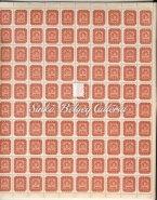 Katalógus érték: 130.000 HUF/ 1947. F. D. Roosevelt-L Reverse picture position, block of 4 miniature sheet set, (8 miniature sheets). Luxury!