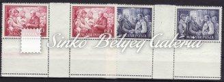 (50 stamps) Catalogue value: 50 000 HUF Kikiáltási ár: 4.600 Ft 1952.