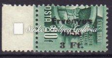 480-553 534. tétel 1953. Meghatalmazás és érvényes. Eredeti gumival, ívszéli. Katalógus érték: 24.
