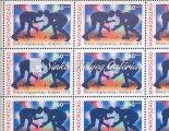 Great Hungarians - Géza Gárdonyi was born 150 years ago Folded complete sheet. (40 stamps) Kikiáltási ár: 12.000 Ft 2013.