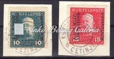 Osztrák-Magyar Monarchia, Montenegró, luxus. Katalógus érték: 33.200HUF/ 1917.