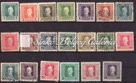 Osztrák-Magyar Monarchia kivágás 1917/18. Osztrák-Magyar Monarchia, teljes sor. 699. tétel 1917.