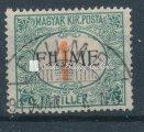 With machine overprint. With M. Bodor's guarantee on the back. Catalogue value: 55 000 HUF 1918. Fiume (Olasz megszállás) Gépi felülnyomás. 1 f. piros számú zöldportó. Bodor M. hátoldali garanciával.