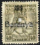 Bodor's guarantee. 1919. Baranya I. Szerb megszállás 40f 725. tétel 1919. Baranya I. Szerb megszállás "1919" antikva betűkkel 724. tétel 1919. Baranya I. (Szerb megszállás) Turul 2f.