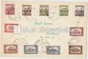 Catalogue value: 140 000 HUF 1944/45. Nyíregyháza I. 40f 1944/45. Nyíregyháza I. 40f 762. tétel 1921. Nyugat-Magyarország V.