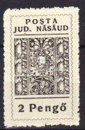 700-764 763. tétel 1945. Helyi kiadások. Naszód 764. tétel Megszállás bélyegek, levelek / Occupation stamps, letters Kikiáltási ár: 1.600 Ft Gumi nélkül 1945. Helyi kiadások. Naszód / 1945.
