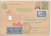MISKOLC-BUDAPEST közötti kezdő járat. / 1932.08.01. Airmail letter. Initial ﬂight between MISKOLCBUDAPEST. 1932. Légiposta levél.