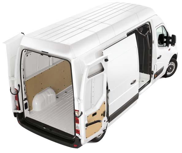RENAULT TRUCKS_RENAULT MASTER 24 KÉNYELMES MUNKAVÉGZÉS Könnyű be- és kiszállás, illetve be- és kirakodás az
