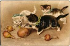 Singing cats, lu te, B.K.W.I. 295-1.