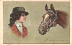The eyes s: Barbe r (EK) T3 23247. American Girl No. 42. B.K.W.