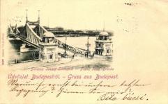 Budapest Erzséb et híd (fa)
