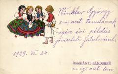 German folklore, Oxen and cows, harvest 22831.