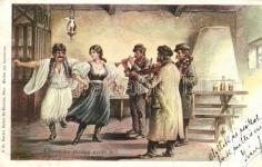 Hungarian folklo re, grape harvest s: H. 22835.