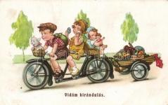 Freudige Überras chung, children, dog, M 22892.