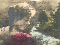 Bego Mustafa, Ada Kaleh, Kossuth La 4400 22944. 22945. Lady with fountai n (EB) T3 22946.