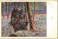 Military WWI, so ldiers scouting