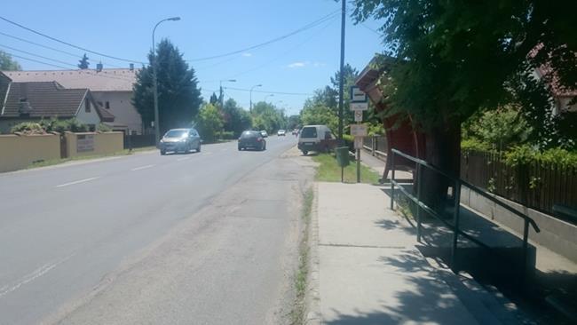 Megálló kódja: 07 Gólya falatozó meglévő Volán megálló Megálló felszereltsége Oszlop, tábla: