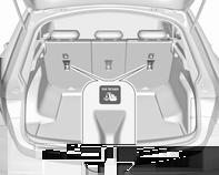 Az ISOFIX kereteket a háttámlán lévő címkék jelzik. Az i-size biztonsági gyermekülés egy univerzális ISOFIX gyermekülés az ENSZ 129. rendelete szerint.