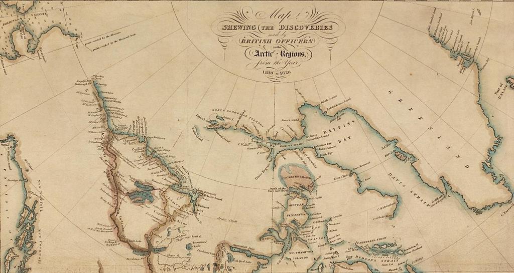 Franklin második kanadai sarki útjára Parry harmadik expedíciójával párhuzamosan került sor 1825/27 folyamán, amikor az admiralitás elhatározta, hogy újabb összehangolt akciót indít az
