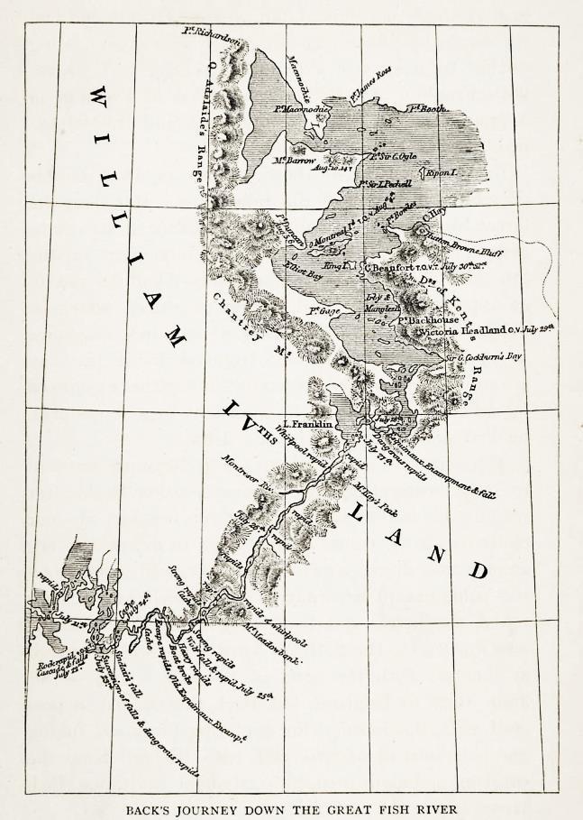 1831. augusztusban enyhült a jég szorítása és a VICTORY útnak indulhatott.