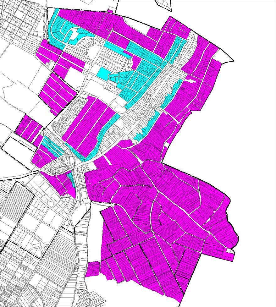 Vizsgálatok Mivel a település telekállománya rendkívül változatos képet mutat, ennek az előírásnak általánosan történő alkalmazása az ingatlanok beépíthetőségének jelentős korlátozását eredményezi.