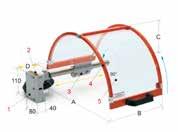 Tartozékok Machine accessories Védőburkolat PTO 01 Védőburkolat PTO 02