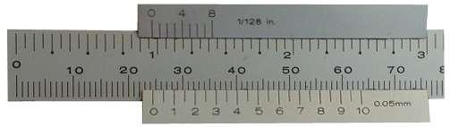 A 3. ábrán látható méret leolvasása: A nóniusz nullpontja a főskála 24 és 25 értékei között áll, az egészrész tehát 24y 24 mm.