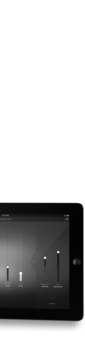 Saeco Avanti App Saeco Avanti App Saeco Avanti App Az Avanti App kompatibilis a