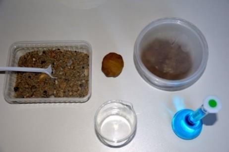 Tanulói kísérlet: (belvíz) Rétegezzünk főzőpohárba kb. 3 cm vastag sóder (C), kb. 1 cm vastag agyag (B) és kb.