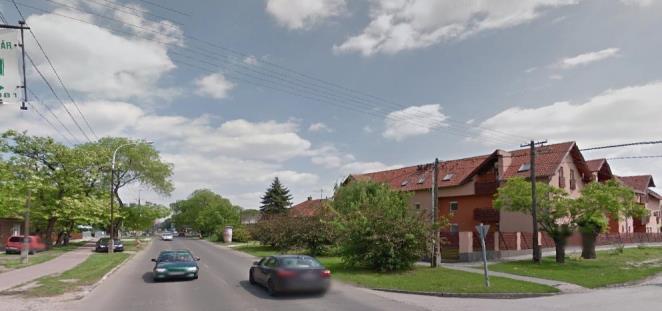 A kertvárosi lakóterületeken található közintézmények jellemzően F+1 magasak, a terület jellegéhez igazodnak.