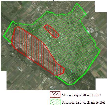 északi (Gyáli I. főcsatorna), déli (Monori 24. számú) és nyugati (Monori 241.számú) részén folyik egy-egy mesterséges belvízelvezető csatorna. A legtöbb utcában található csapadékvíz elvezető árok.