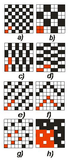 muszlin: erősen sodrott grège / krepp: 2-10 grège-szál egyesítése úgy, gogy