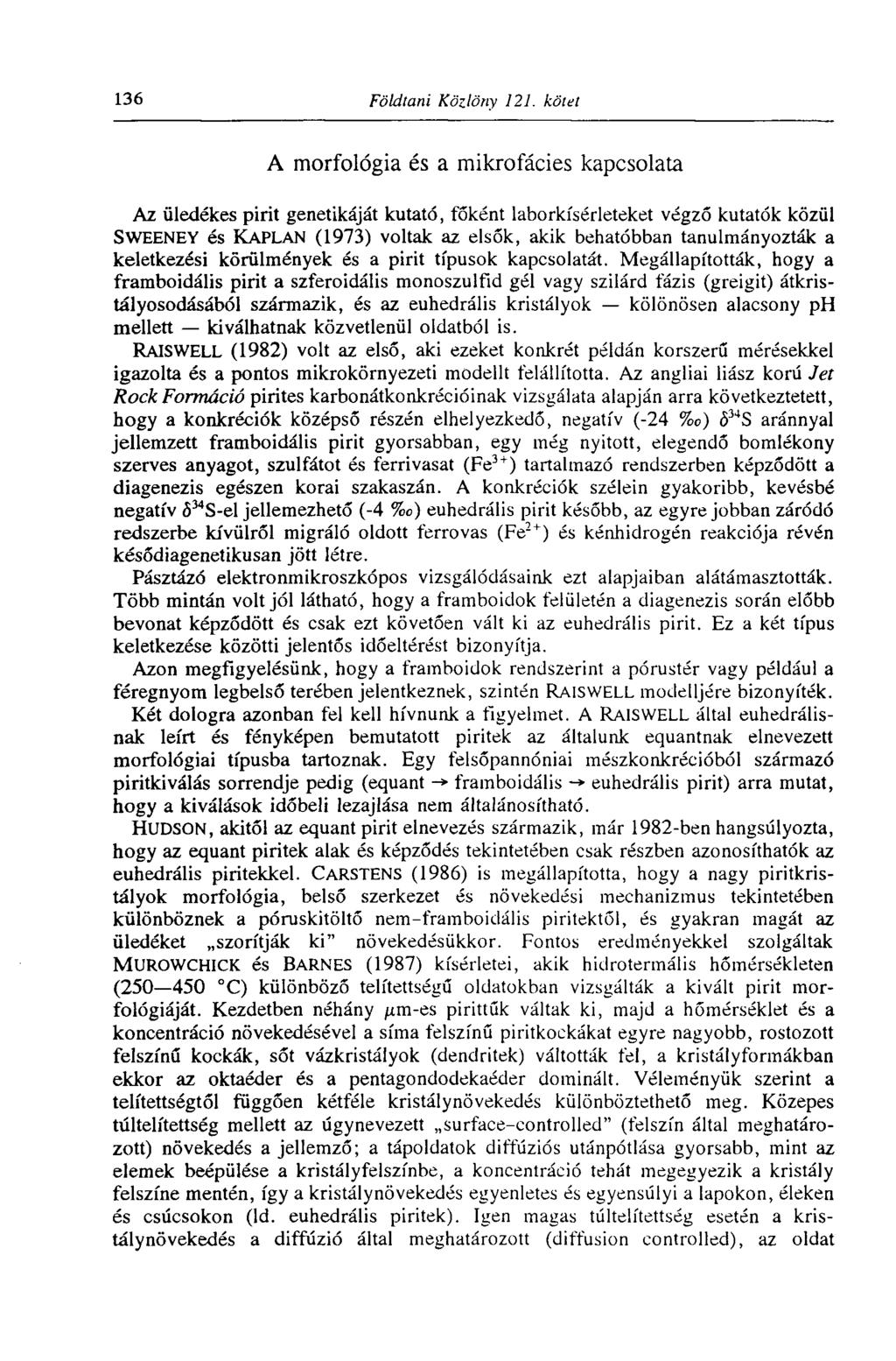 136 Földtani Közlöny 121.