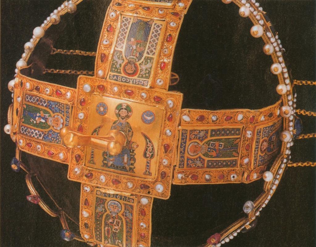 Korona szerkezete 2 részből: Abroncs = görög korona corona