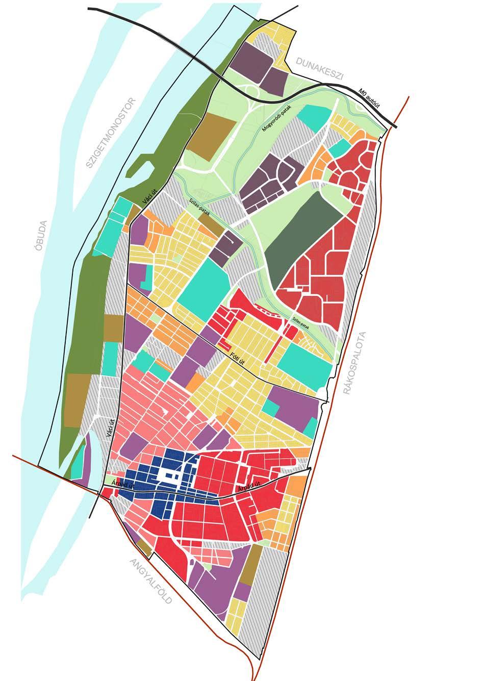 3. Eltérő karakterű területek