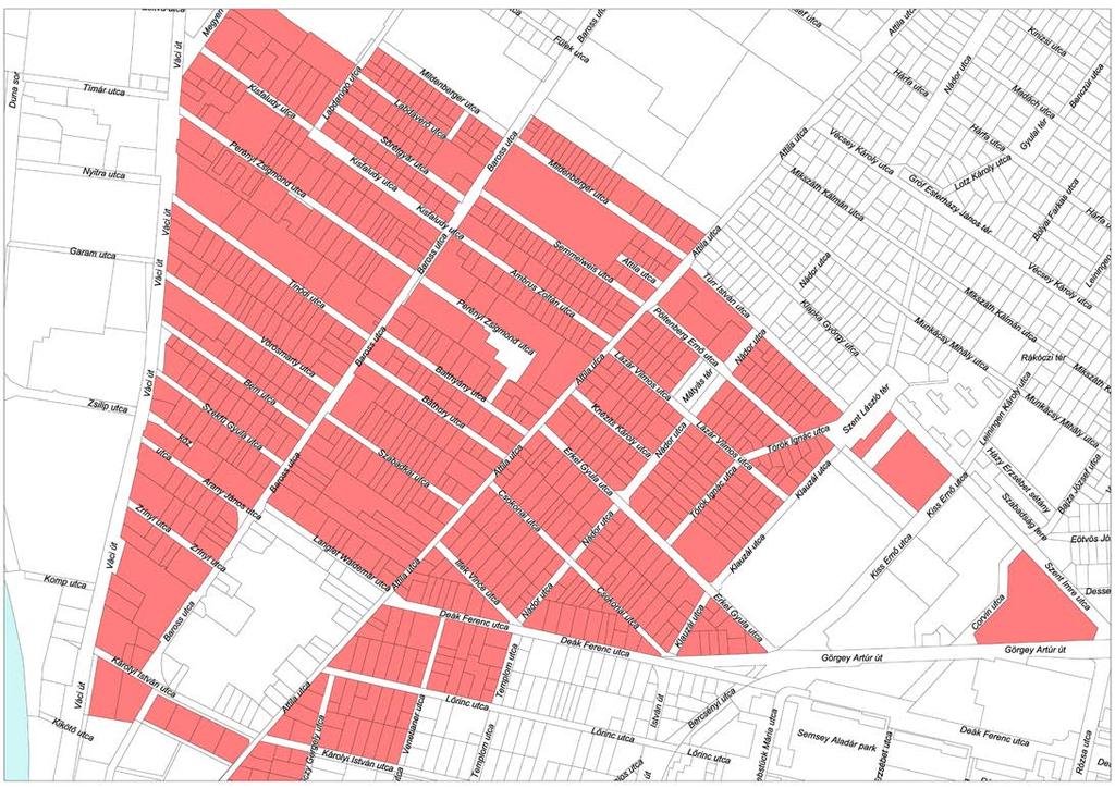 sűrű kisvárosias karakter Így alapozta meg Újpest kialakulását, fejlődését egy új, kisiparosokkal, üzemekkel vegyes beépítés létrejöttét.