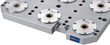 GARANT ZeroClamp eshop.hoffmann-group.com www.hoffmann-group.com Standard alaplapok ZeroClamp, standard befogórendszer Minden furat 63, 100, 125 mm T-horony távolságokhoz.
