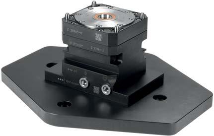 GARANT ZeroClamp www.hoffmann-group.com Intelligens Tökéletes az automatizált gyártásban való felhasználáshoz. Rugalmas A 36 0130 sz. 80 ill. 120 mm méretű központosító satu befogható.
