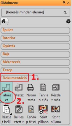 46 1.9.2. Falnézet Készítsük el a textúrázott falnézeteket is.