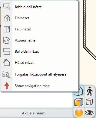 70 Próbálja ki egyesével a különféle nevezetes nézeteket (Jobb oldali, Elölnézet, Felülnézet, stb.).