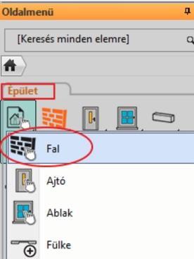 2. Lecke: Alapozás 71 Keresse meg, majd írja át a fal vastagságát reprezentáló 0.38 m értéket 0.1 méterre, és nyomja meg a párbeszédablak alján található OK gombot.